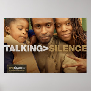 Talking > Silence Family Poster