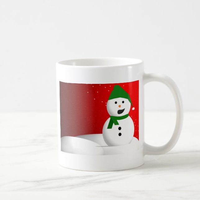 Talking Snowman Coffee Mug (Right)