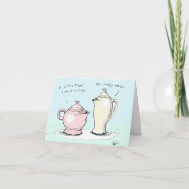 Talking Teapots Card (Front)