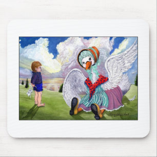 Talking to Mother Goose Mouse Pad