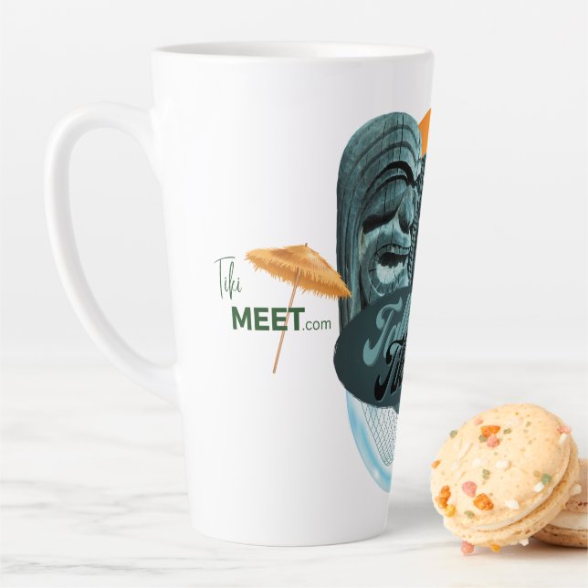 TalkTiki - Tall Latte Mug (In Situ)