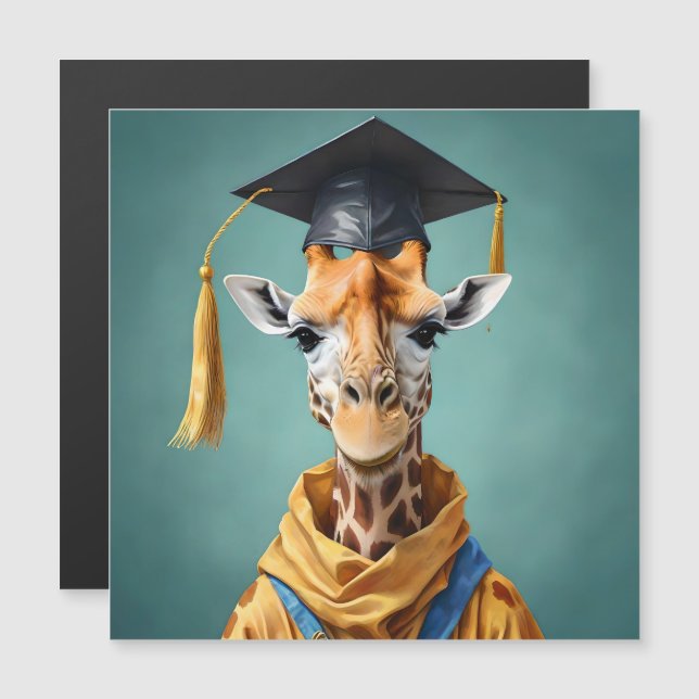Tall Achievements: A Giraffe’s Graduation Day, (Front/Back)