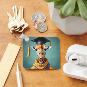 Tall Achievements: A Giraffe’s Graduation Day, Key Ring