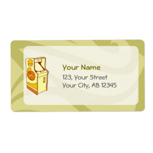 Tall arcade game console