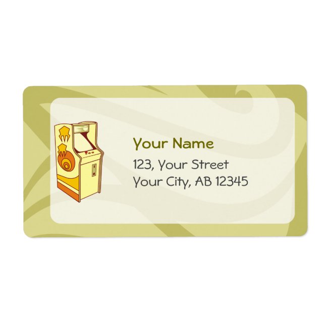 Tall arcade game console (Front)