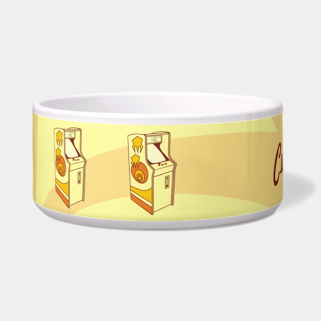 Tall arcade game console bowl (Left)