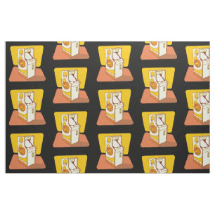 Tall arcade game console fabric