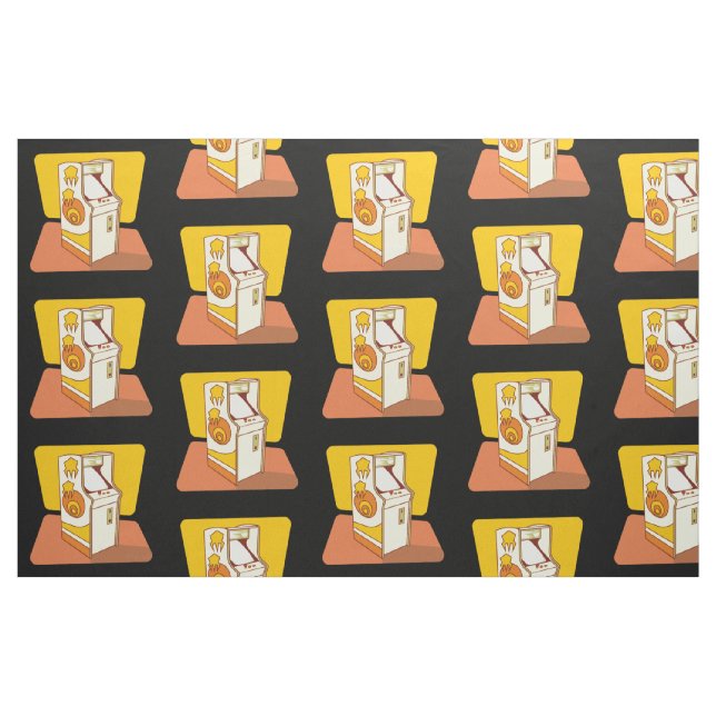 Tall arcade game console fabric (Fat Quarter)
