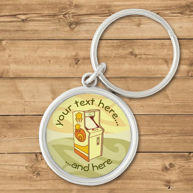 Tall Arcade Game Console Keychain (Creator Uploaded)
