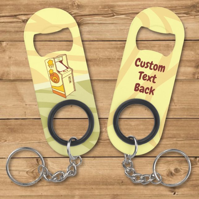 Tall arcade game console keychain bottle opener (Creator Uploaded)