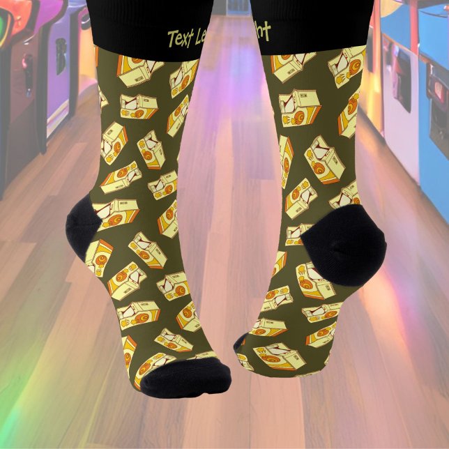 Tall Arcade Game Console Pattern Socks (Creator Uploaded)
