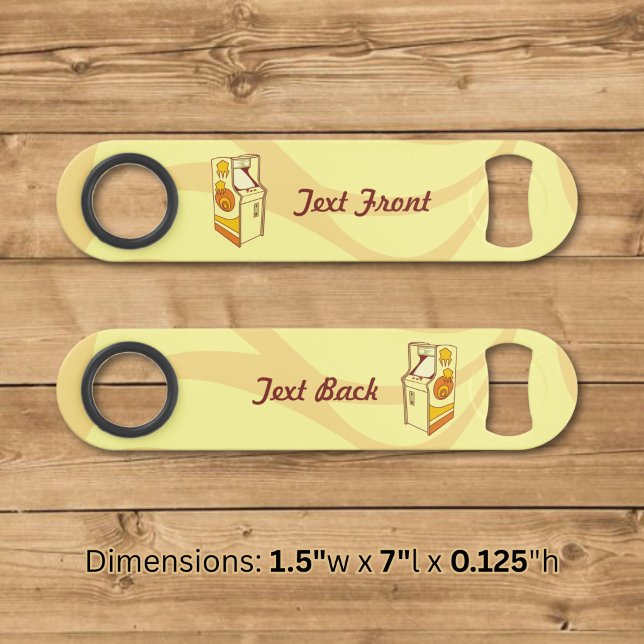 Tall arcade game console speed bottle opener (Creator Uploaded)
