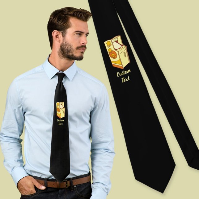 Tall arcade game console tie (Creator Uploaded)