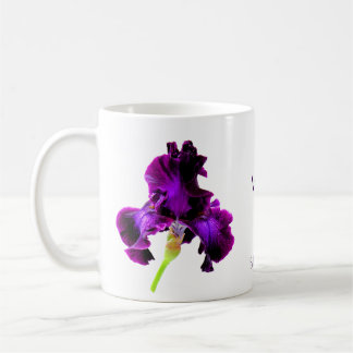 Tall Bearded Iris Coffee Mug