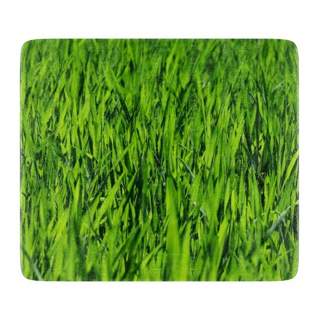 Tall Blades of Grass Cutting Board (Front)