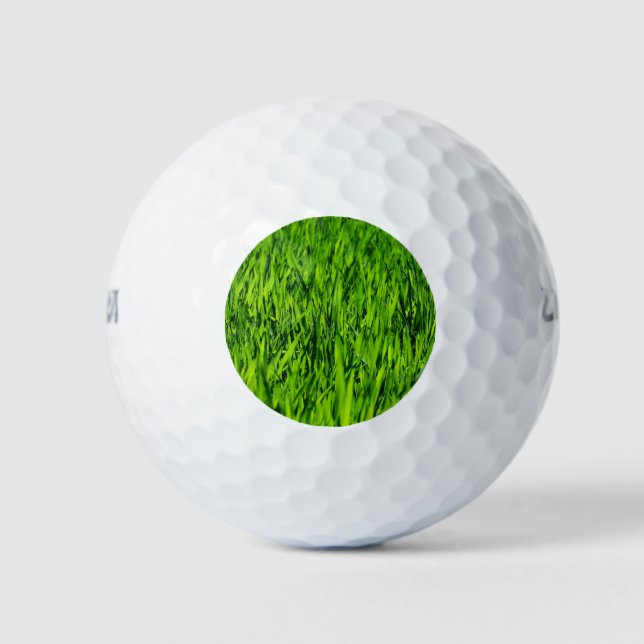 Tall Blades of Grass Golf Balls (Front)