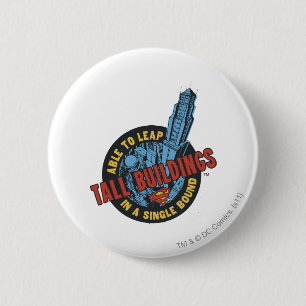 Tall Buildings 6 Cm Round Badge