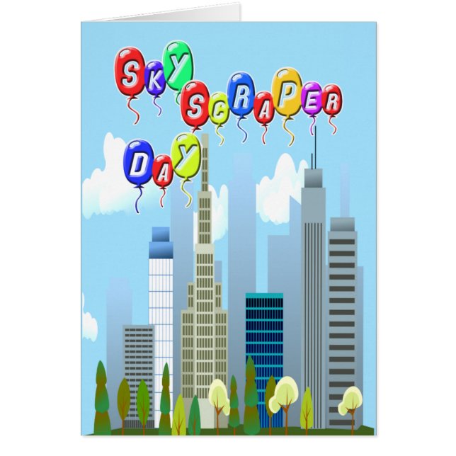 Tall Buildings! Skyscraper Day (Front)