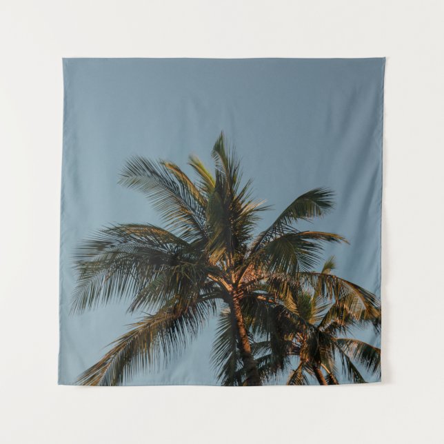Tall coconut tree tapestry (Front)