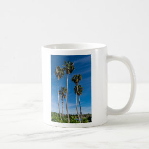 Tall Curving Palms Coffee Mug