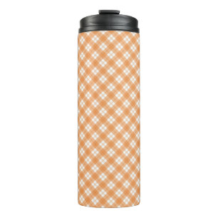 Tall, cylindrical travel mug with a black lid