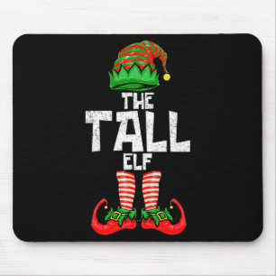 Tall Elf Christmas Matching Family  Mouse Pad