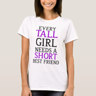 Tall Girl - Short Girl Matching T-Shirt