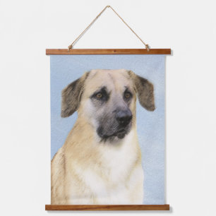 tall hanging tapestry