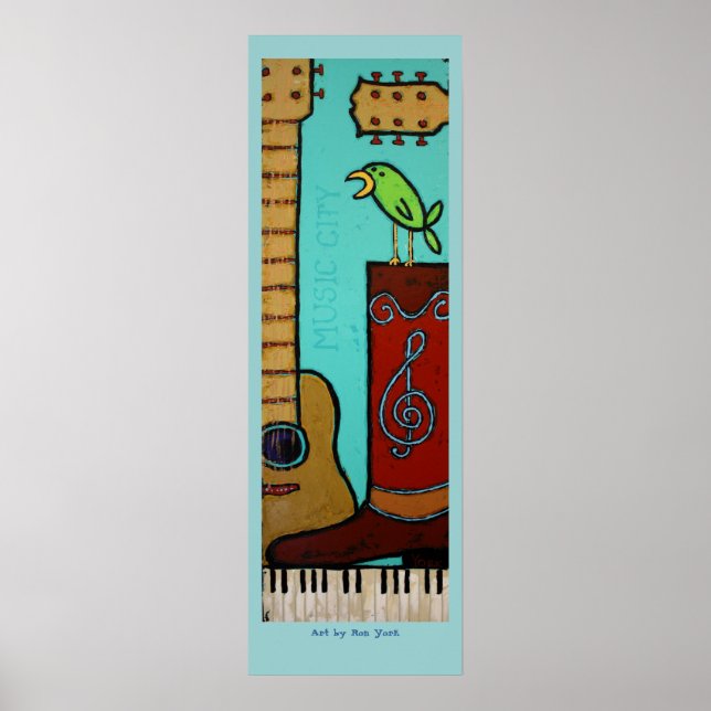 tall music city poster (Front)