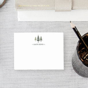 Tall Pines Personalised Post-it Notes