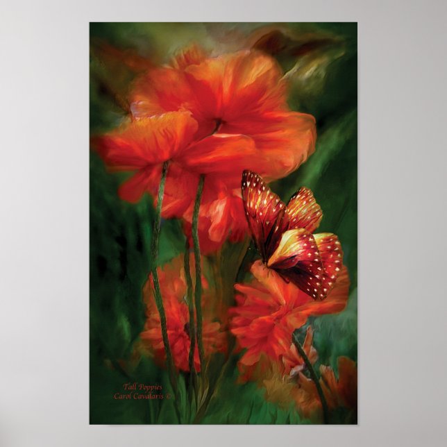 Tall Poppies Art Poster/Print Poster (Front)