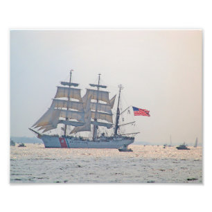 Tall Ship, Clipper ship, Sail, U.S. Coast Guard Photo Print