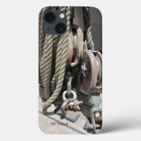 Tall Ship Eagle Block & Tackle iPhone  iPhone Case