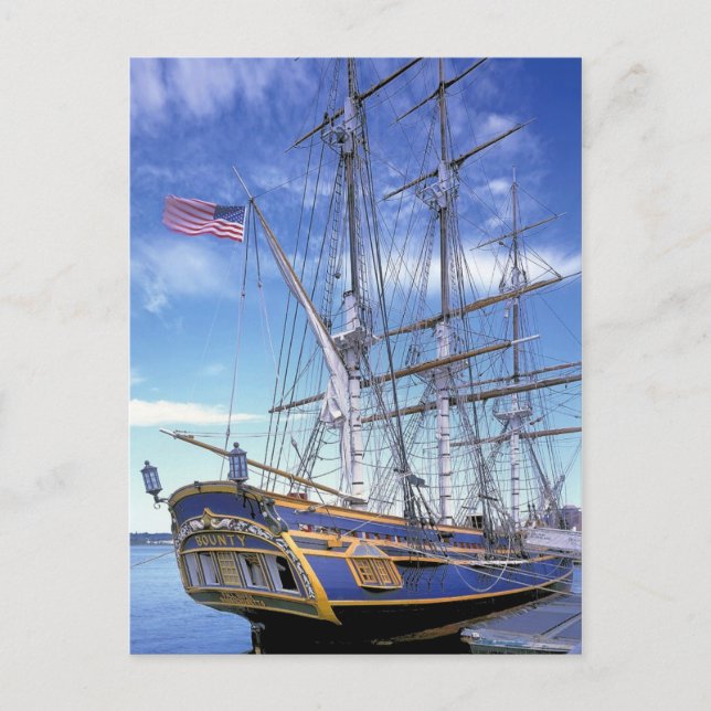 Tall Ship HMS Bounty Postcard (Front)