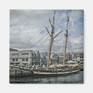 Tall Ship in Halifax Magnet