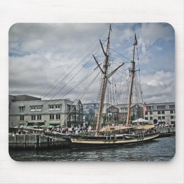 Tall Ship in Halifax Mouse Pad (Front)