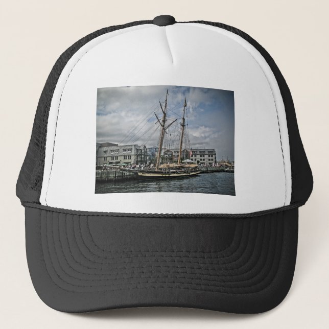 Tall Ship in Halifax Trucker Hat (Front)
