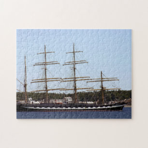 Tall Ship Kruzenshtern Photo Jigsaw Puzzle