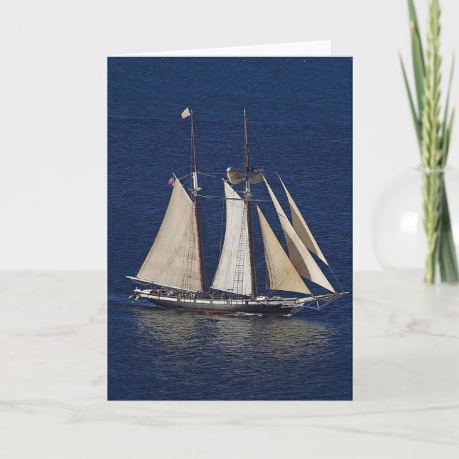 Tall Ship Note Card (Front)
