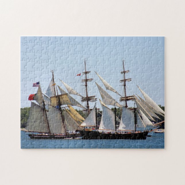 Tall Ship Parade of Sails Festival Photo Jigsaw Puzzle (Horizontal)