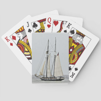 Tall ship playing cards