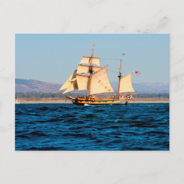 Tall Ship Postcard (Front)