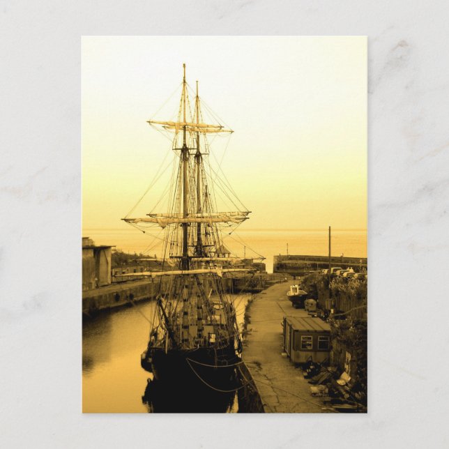 Tall Ship Postcard (Front)