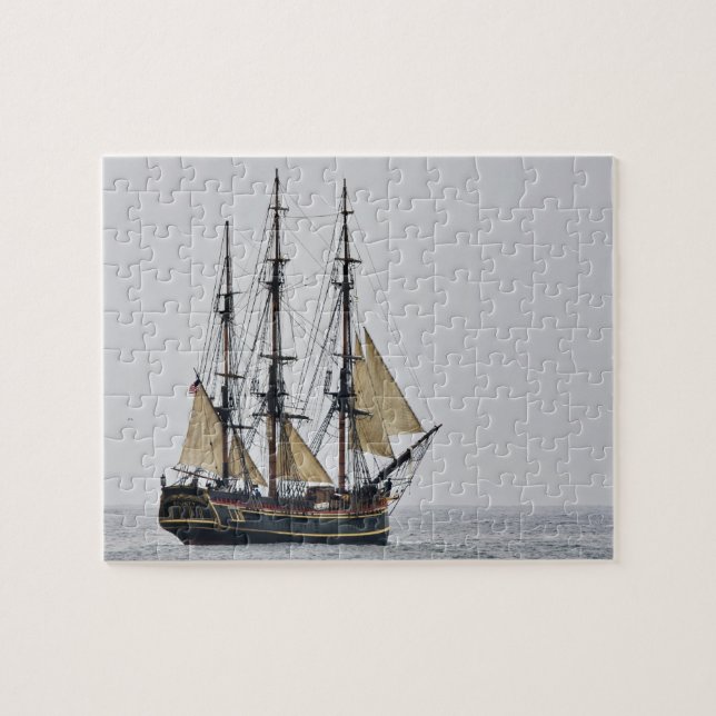 Tall ship puzzle (Horizontal)