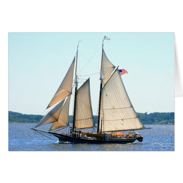 Tall ship sailing (Front Horizontal)