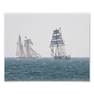 Tall Ships Californian and Lynx Photo Print