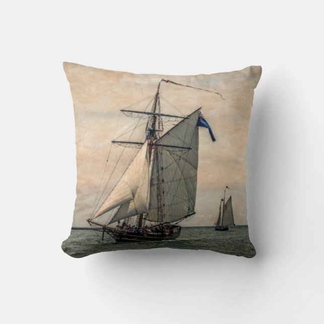 Tall Ships Festival Cushion (Front)