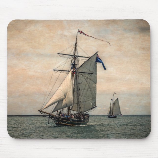 Tall Ships Festival, Digitally Altered Mouse Pad (Front)