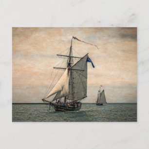 Tall Ships Festival, Digitally Altered Postcard