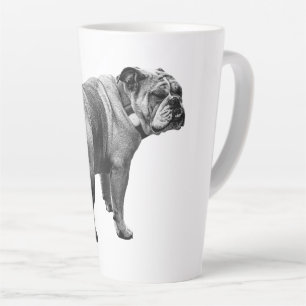 Tall Sketch, Gentle Start Latte Mug